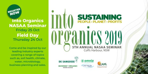Into Organic 2019 Seminar